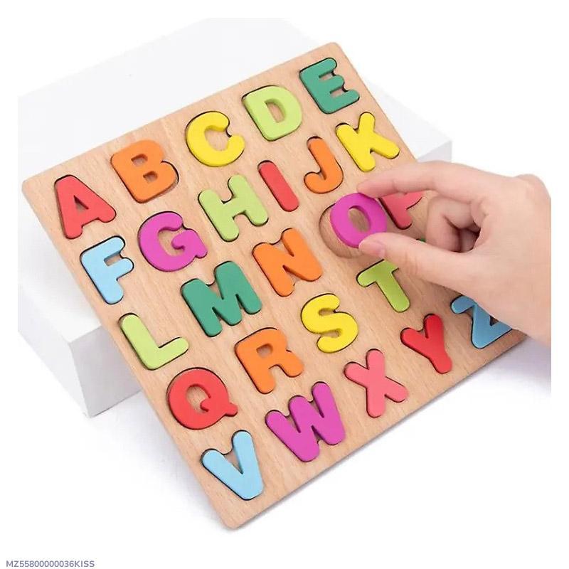 Capital Alphabets Puzzle - ABC Learning Board
