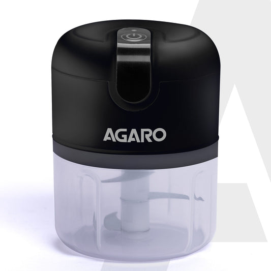 Elite Rechargeable Mini Electric Chopper, 250 Ml, Black