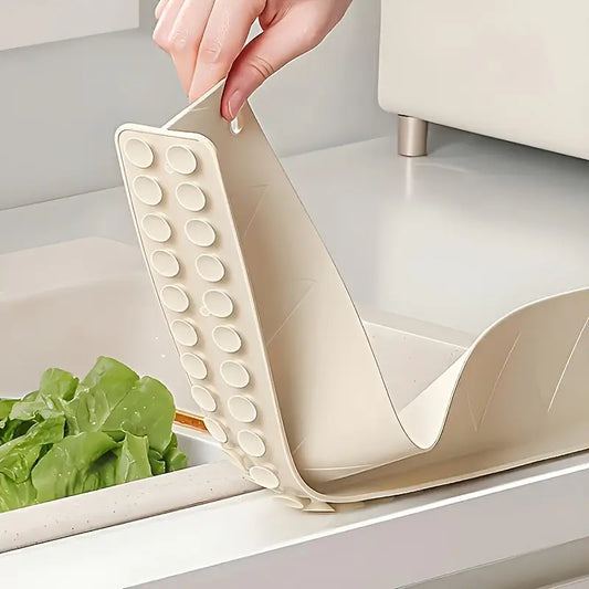 Large Size Silicone Sink Splash Guard – with Suction Grip