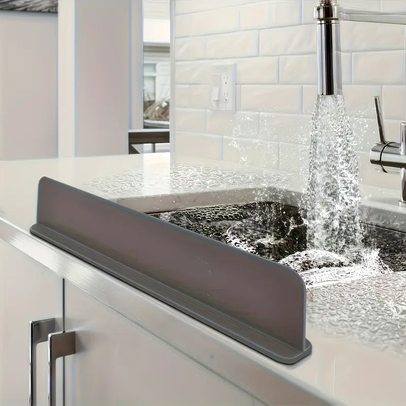 Large Size Silicone Sink Splash Guard – with Suction Grip